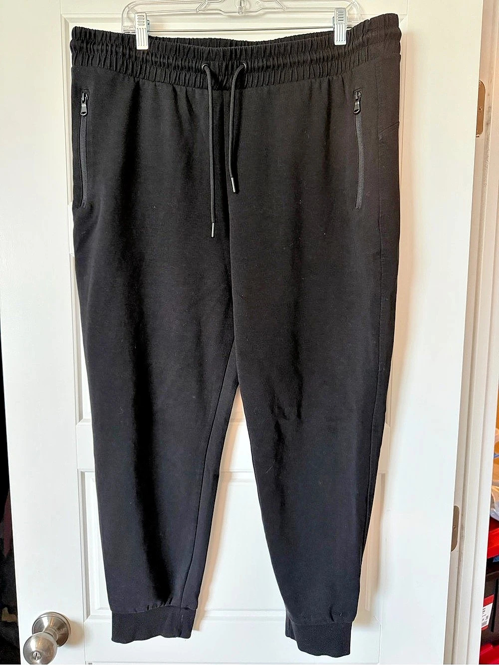 Old Navy High-Rise Dynamic Fleece Jogger Pants Black XL